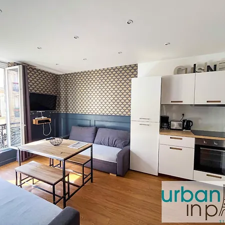 Appartement Urban Flat 18 - 2 Bedrooms Flat In Parijs